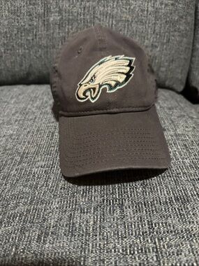 NFL Philadelphia Eagles Black and Gray 9TWENTY Cap